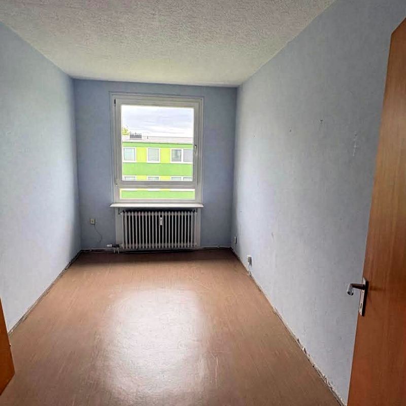 Leeres Zimmer nach der Räumung