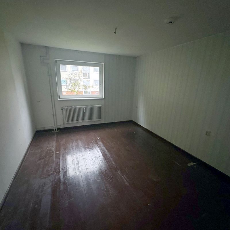 Leeres Zimmer nach der Räumung